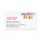 party time for kids business card