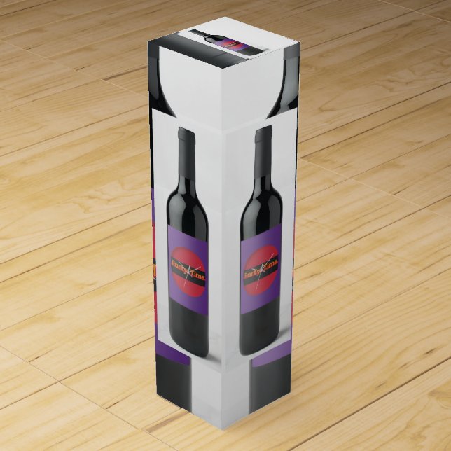Party Time Gift  Wine Box (Front)