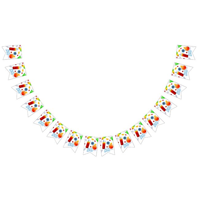 Party Time image for birthday-bunting-banner Bunting Flags (All)