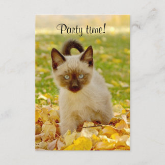 "Party Time" Invitation