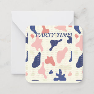 Party Time Invitation Card
