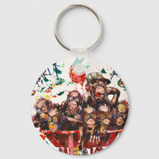 PARTY TIME KEYCHAIN