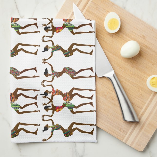Party Time Kitchen Towel (Quarter Fold)