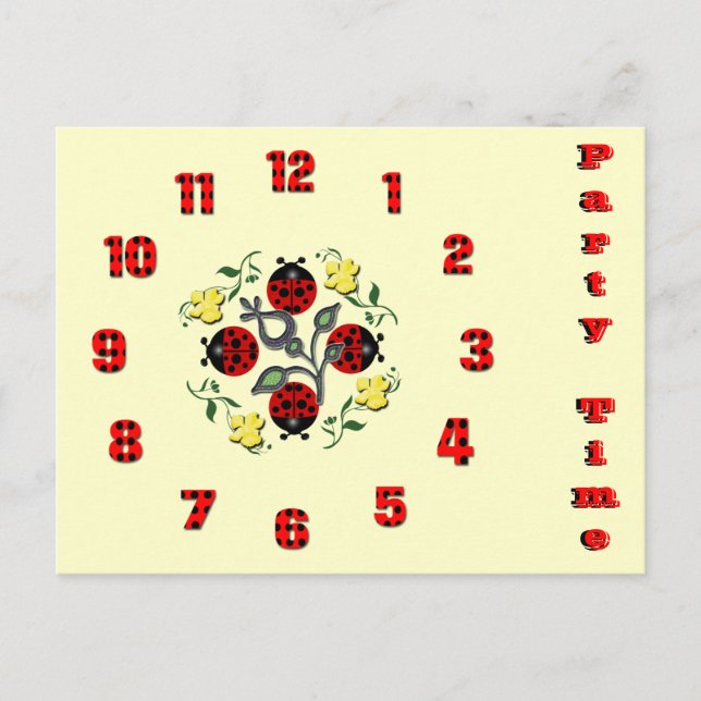 Party Time Postcard (Front)