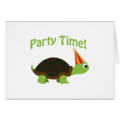 Party time! turtle cards (Front Horizontal)