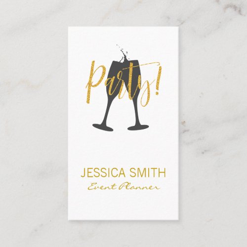 Party Toast Business Card