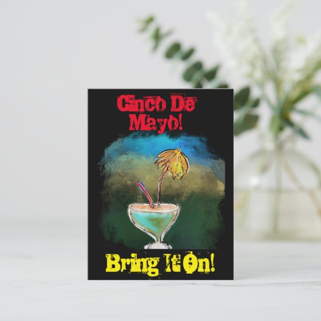 Party Town Postcard (Standing Front)