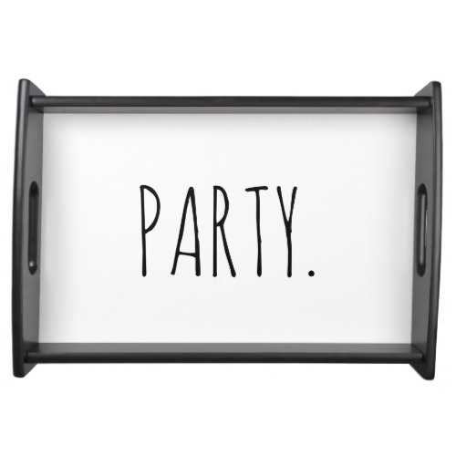 Party tray 