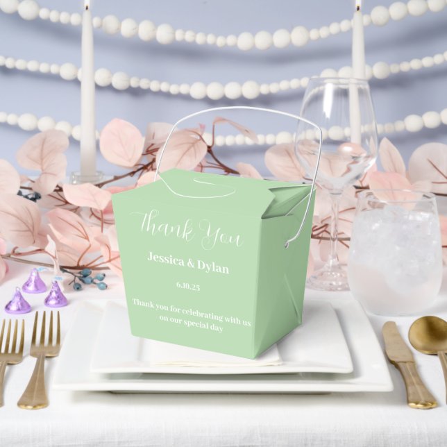 Party Treat Favor Box (Wedding)