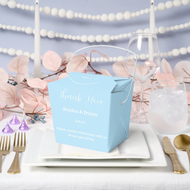 Party Treat Favor Box (Wedding)
