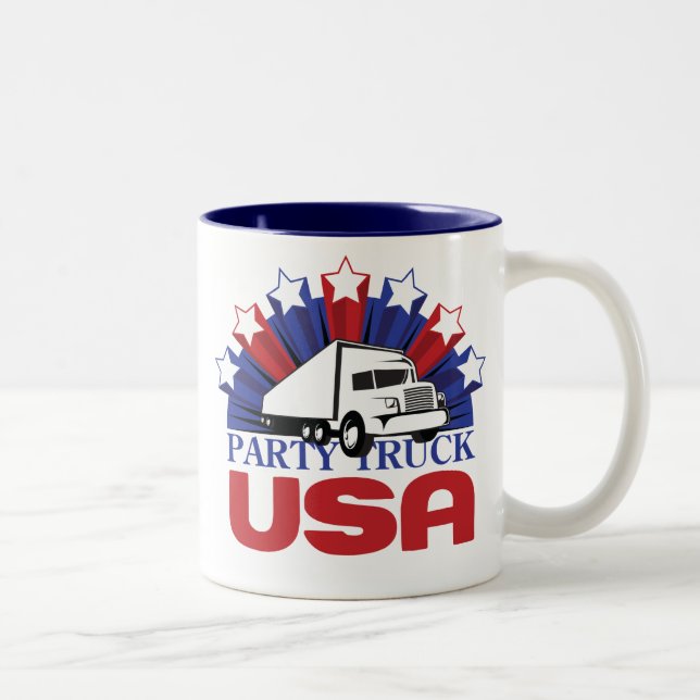 Party Truck USA mug (Right)