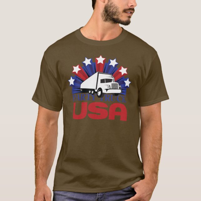 Party Truck USA T-Shirt (Front)
