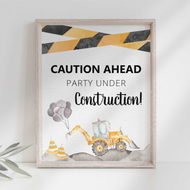 Party Under Construction Sign (Creator Uploaded)