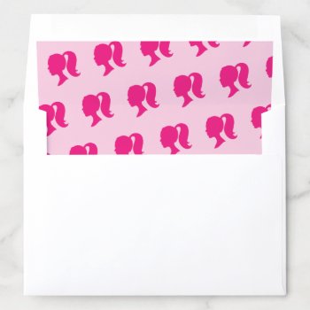 Party Very Pink Envelope Liner by prettyfancyinvites at Zazzle