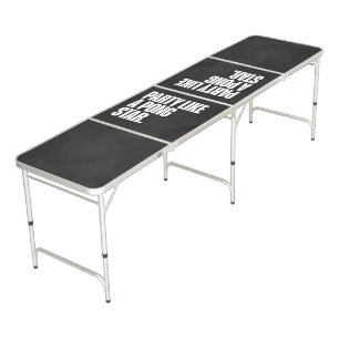 Party Vibes, Tailgates, Game Nights, Backyard Fun Beer Pong Table