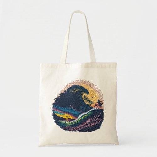Party Wave Tote Bag