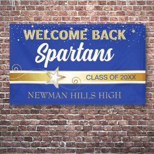 Party!! Welcome Back Class Reunion Banner