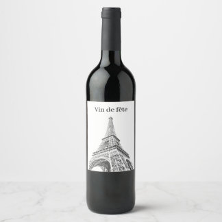 Party Wine France Label
