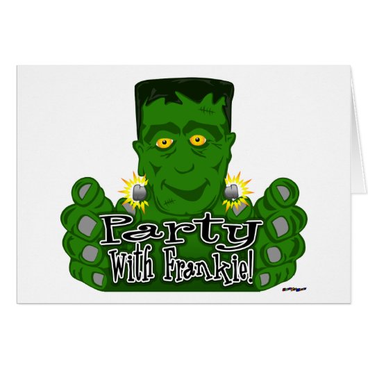 Party With Frankie! Cards (Front Horizontal)