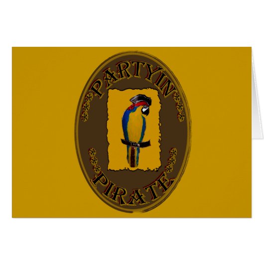 PARTYIN' PIRATE (Front Horizontal)