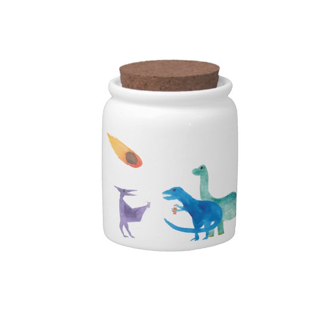 Party's Over Candy Jar (Front)