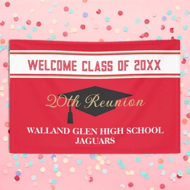 Partytime! LARGE CUSTOM Class Reunion  Banner (Creator Uploaded)