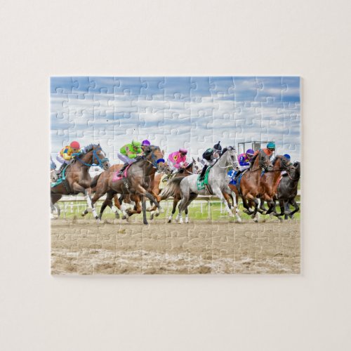 Parx Racing _ Pennsylvania Derby Day Jigsaw Puzzle