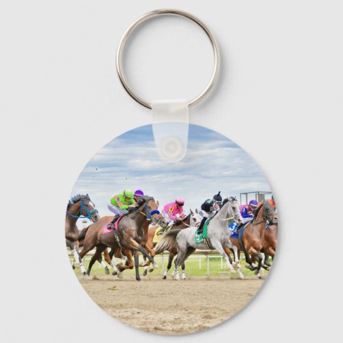 Parx Racing _ Pennsylvania Derby Day Keychain