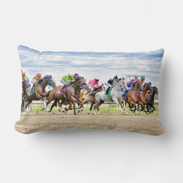 Parx Racing - Pennsylvania Derby Day Lumbar Pillow (Front)