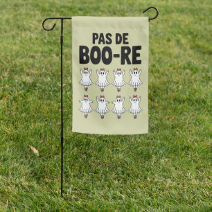 Pas de Boo-re Ballerina Ghost Halloween Spooky Garden Flag