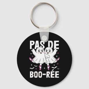 Pas De Boo-rée Ballet Dancing Ghost Ballerina Hall Keychain