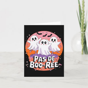 Pas De Boo-rée Ghost Ballet Dance Teacher Funny Ha Card