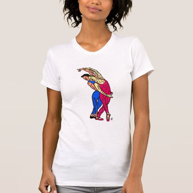 Pas De Deux 1  T-Shirt (Front)