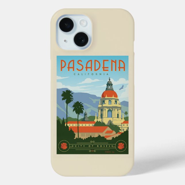 Pasadena, CA Case-Mate iPhone Case (Back)