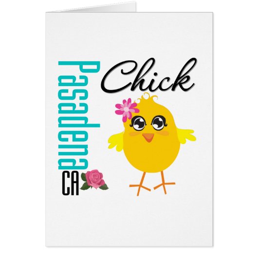 Pasadena CA Chick 1 Cards (Front)