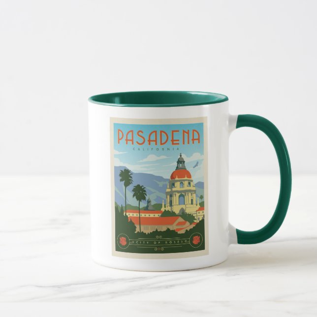 Pasadena, CA Mug (Right)