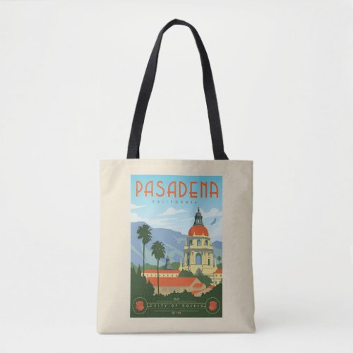 Pasadena CA Tote Bag