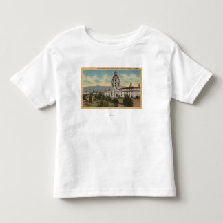 Pasadena, CA - View of City Hall & Public Librar Toddler T-shirt