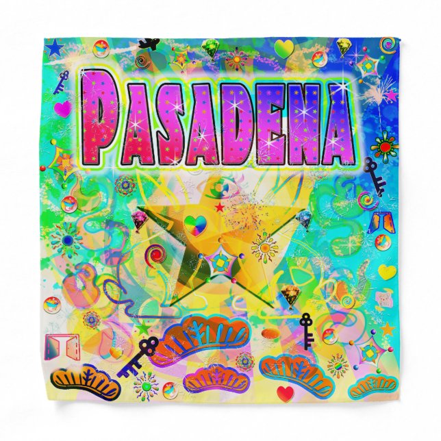 Pasadena Epoch Hour Bandana (Front)
