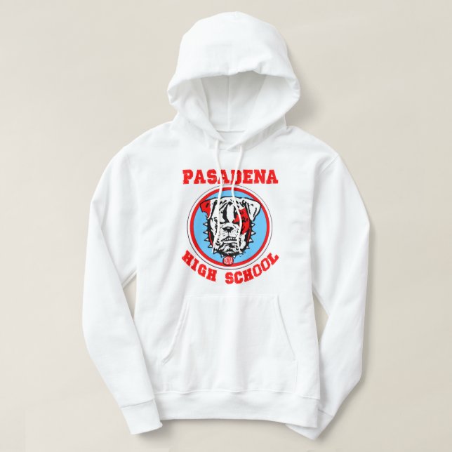 pasadena high school mens hoodie (Design Front)