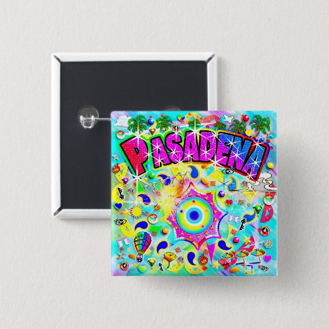 Pasadena Mystic Dance  Button (Front & Back)