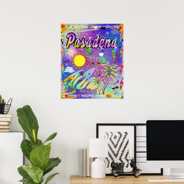 Pasadena Nu Era Poster (Home Office)