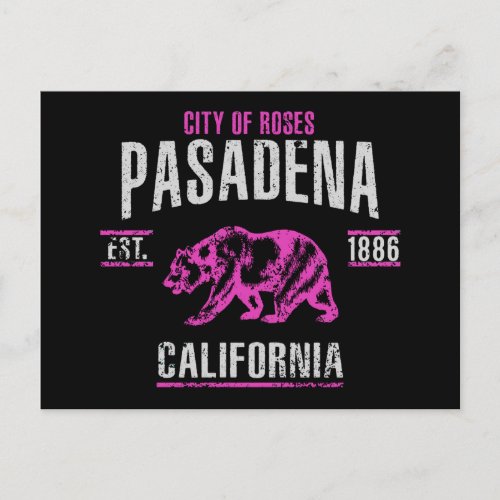 Pasadena Postcard