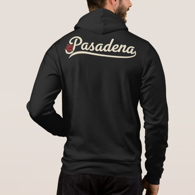 Pasadena Rose  Hoodie (Back)