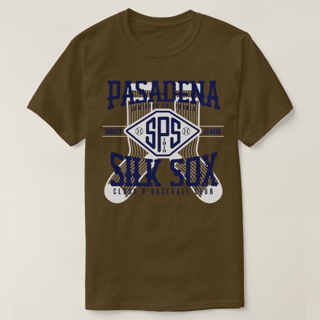 Pasadena Silk Sox T-Shirt (Design Front)