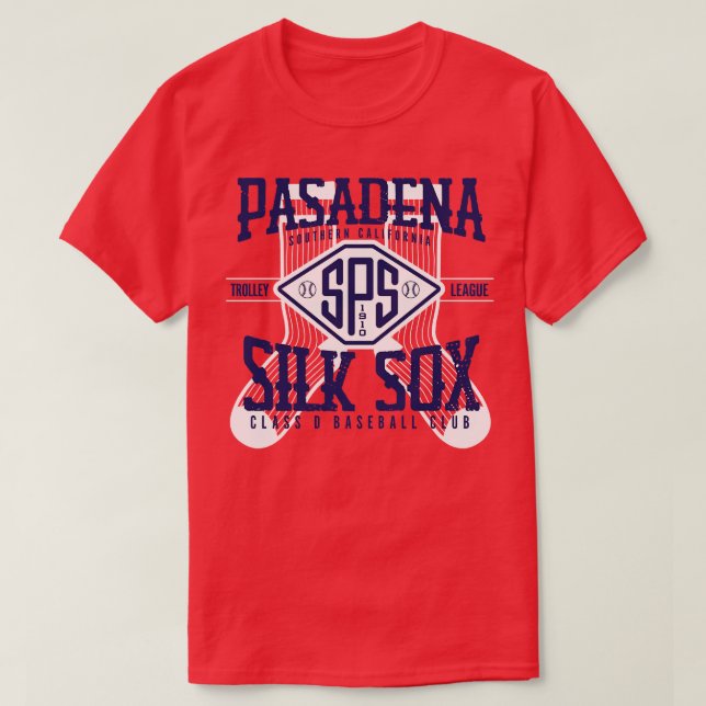 Pasadena Silk Sox T-Shirt (Design Front)