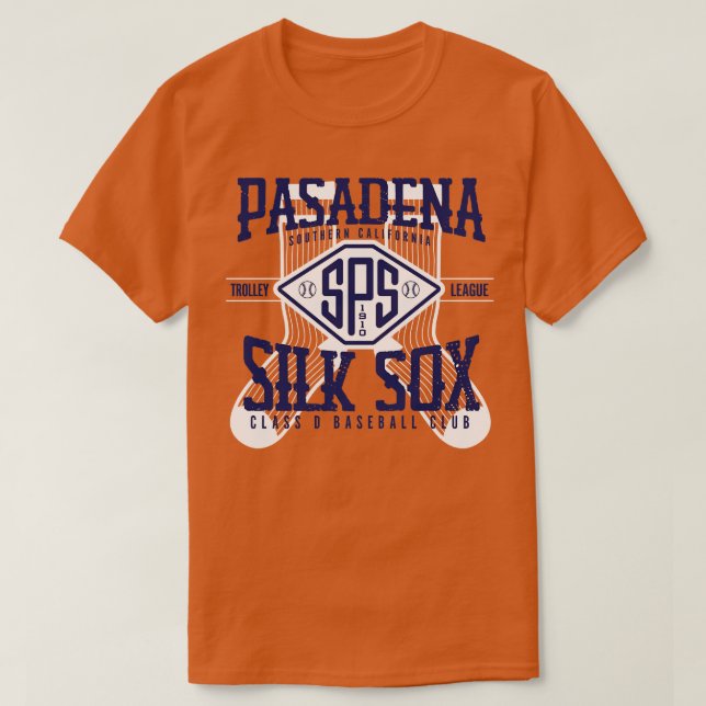 Pasadena Silk Sox T-Shirt (Design Front)