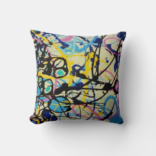 Pasadena Throw Pillow (Front)