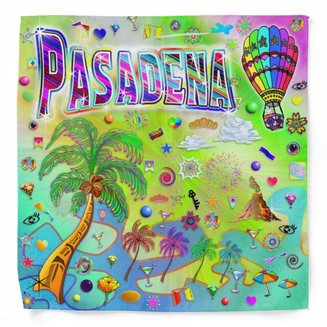 Pasadena Timeless Melody Bandana (Front)