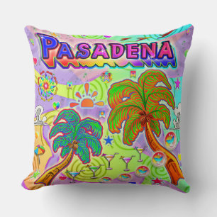 Pasadena Vacation Target Pillow